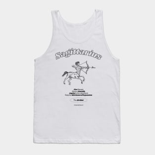 Sagittarius Zodiac Design Tank Top